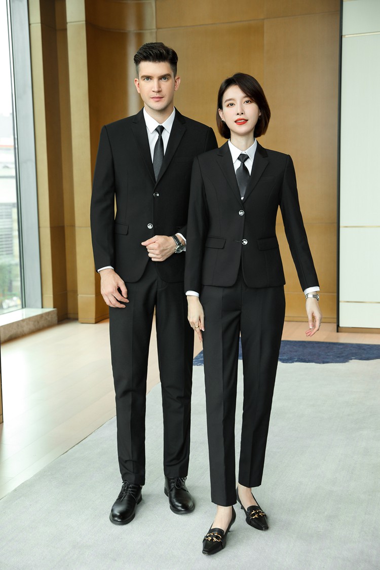 男女同款职业装定制套装 男女同款职业装定制套装