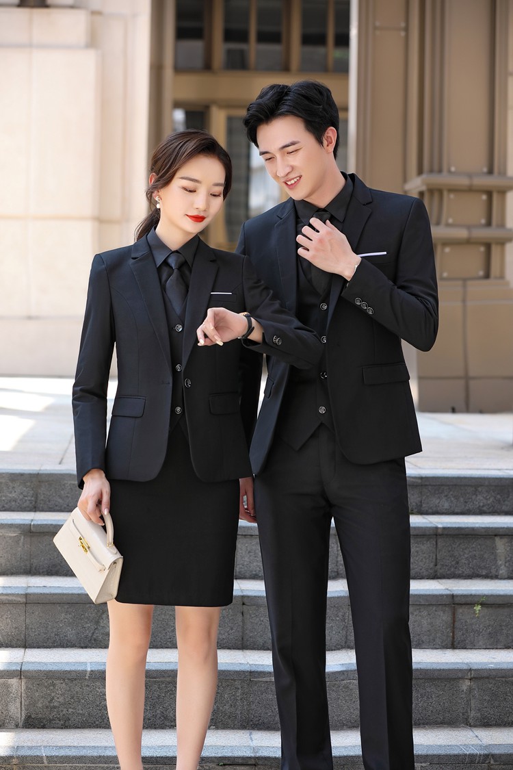男女同款西服套装定做 男女同款西服套装定做