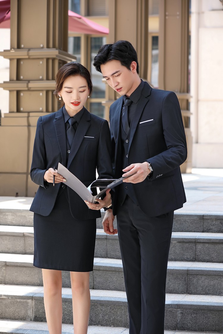 男女同款西服套装定做 男女同款西服套装定做