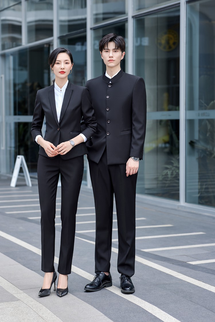 中式西服定做模特展示 中式西服定做模特展示