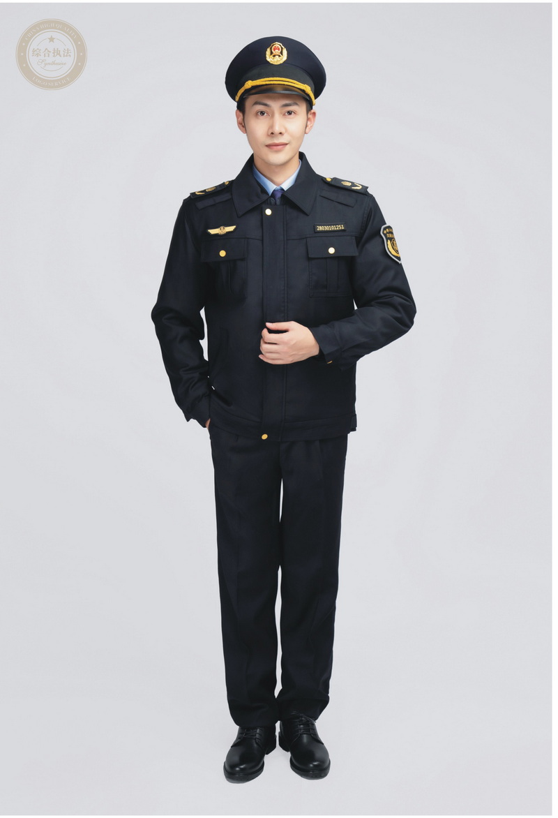 HT031-005衡通职业装六部委综合行政执法保安冬季执勤服男款.JPG