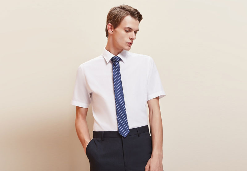 休闲商务短袖衬衫